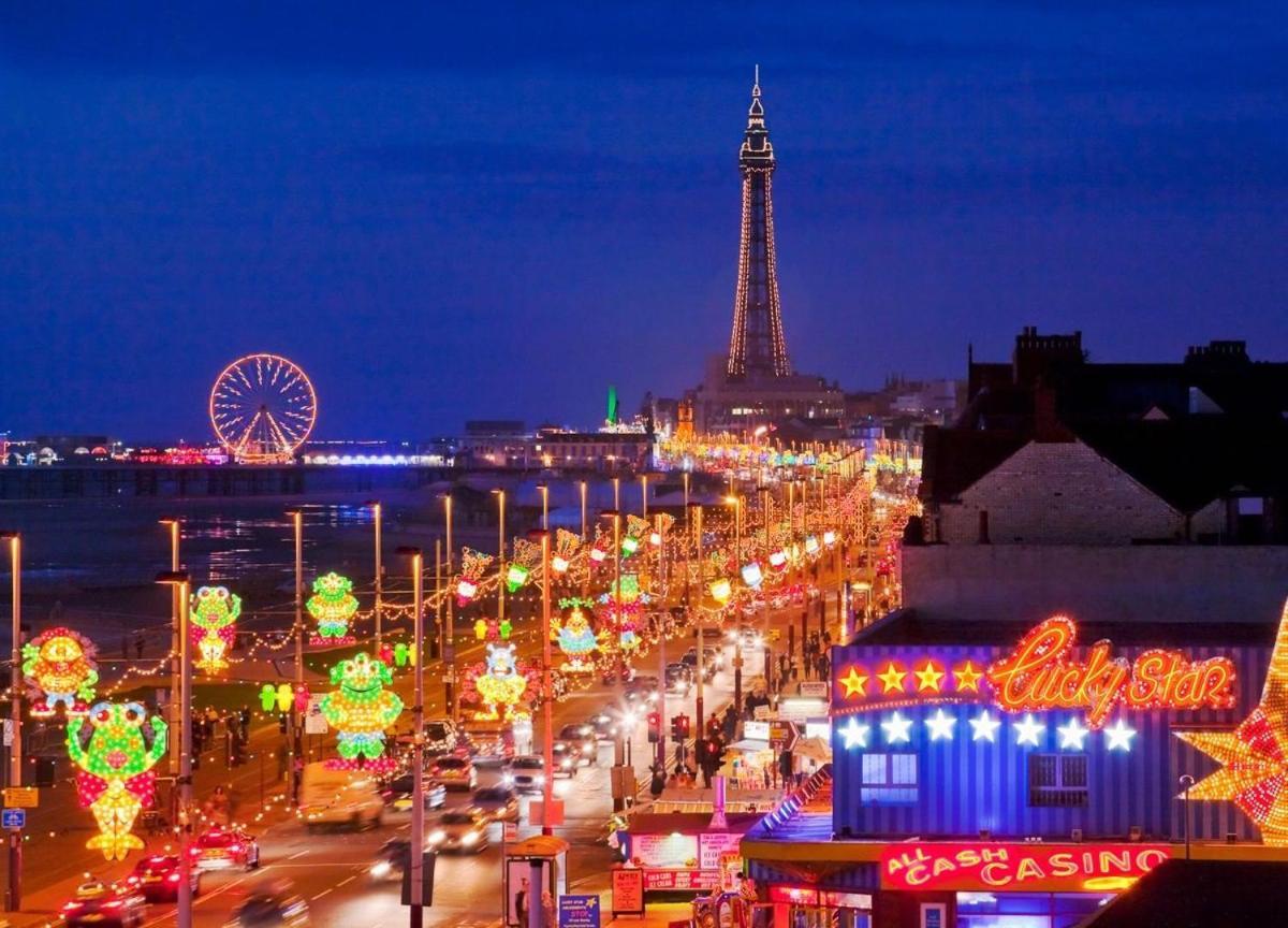 Blackpool Sleepover Apartment 1 Free Parking Sleeps 6 Eksteriør billede